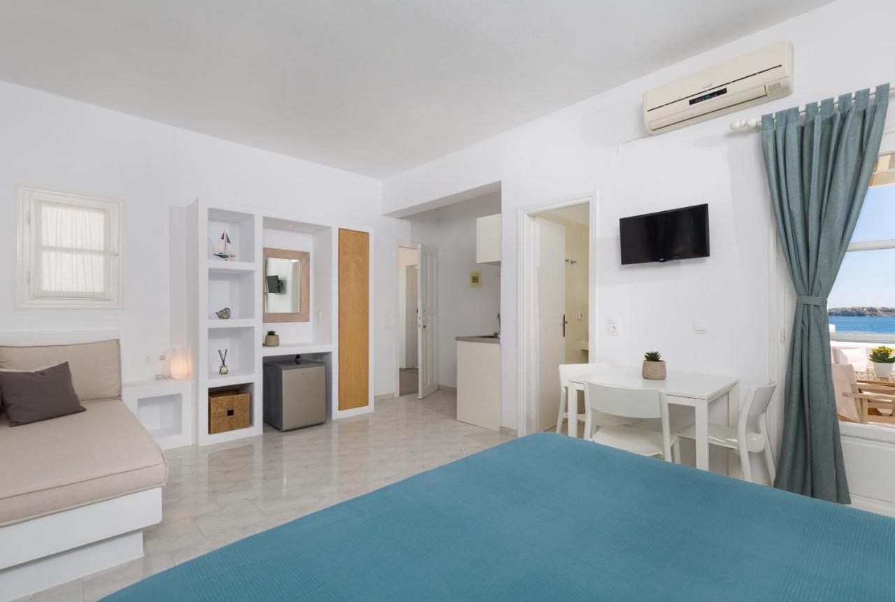 La Mer Seaside Apartments Drios Eksteriør billede